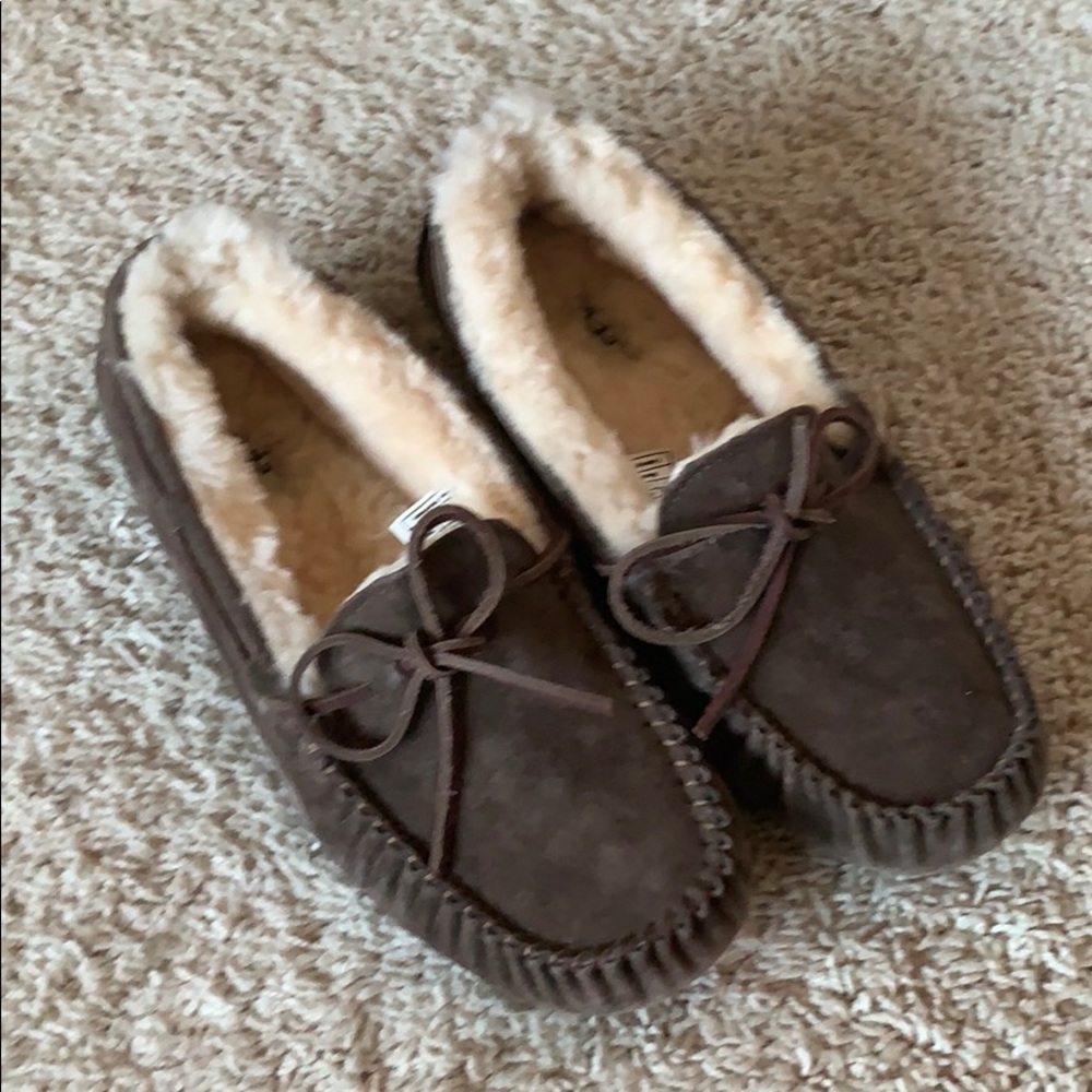 UGG Moccasins - size 9 - Chocolate brown